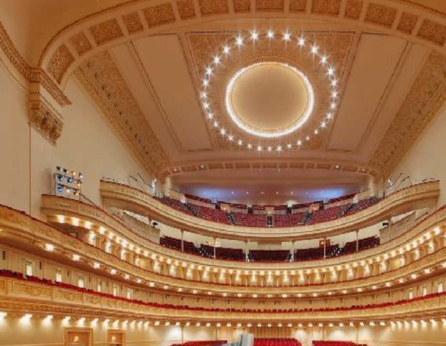 Stern Auditorium Perelman Stage at Carnegie Hall, New York, NYC